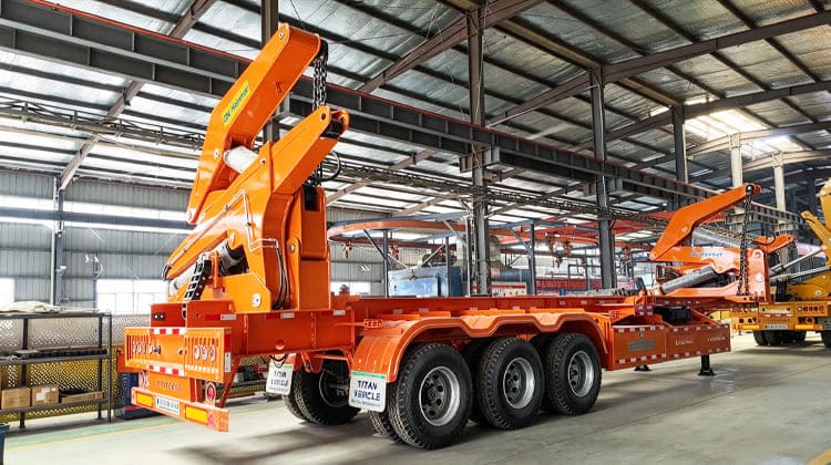 37 Ton CN Hammar Sideloader Trailer for Sale in Guyana
