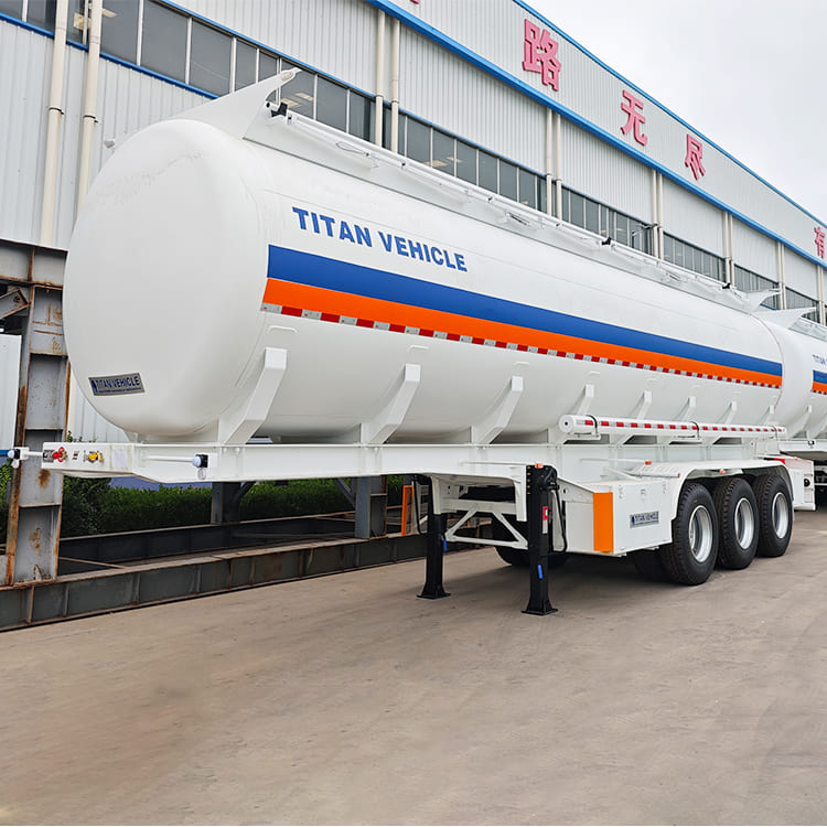 3 Axle 40000 Liters Fuel Tanker Trailer