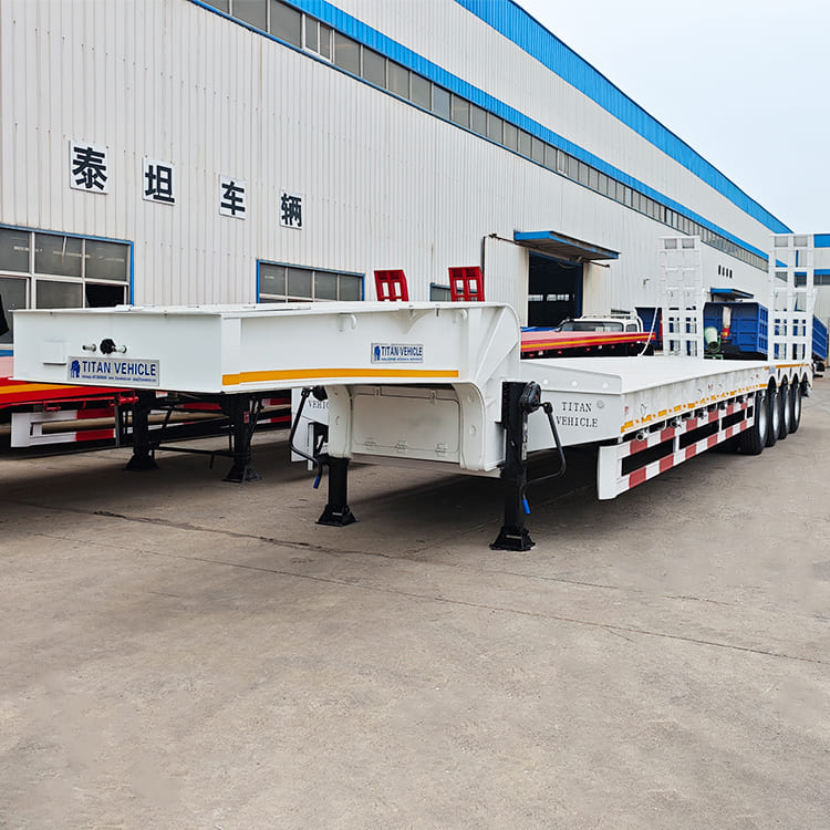 4 Axle 100 Ton Lowbed Trailer
