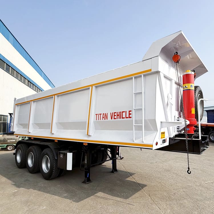 35 Cubic Hydraulic Tipper Trailer