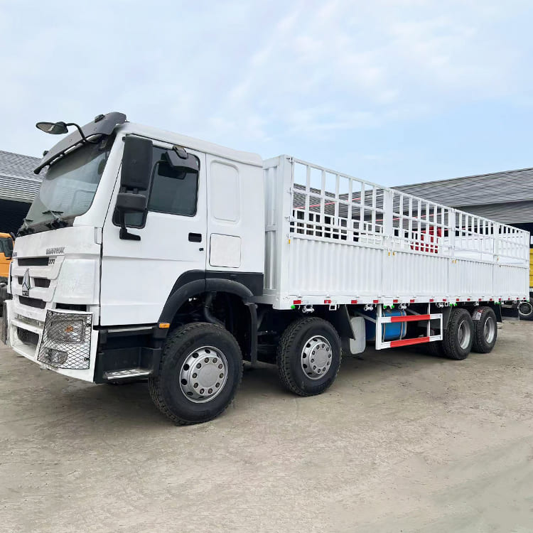 371 HP Used Howo Fence Truck