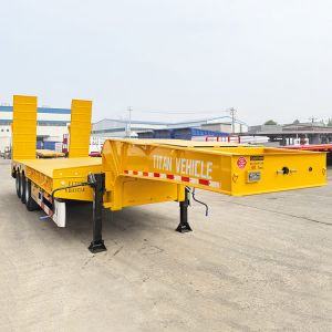 3 Axle Semi Low Loader Trailer