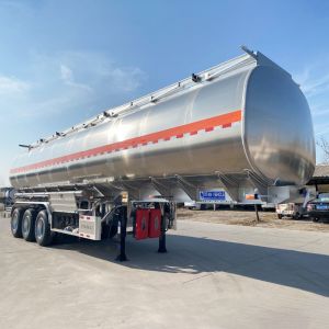 45000 Liters Aluminum Fuel Tanker Trailer