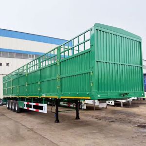 4 Axle China Stake Semi Trailer