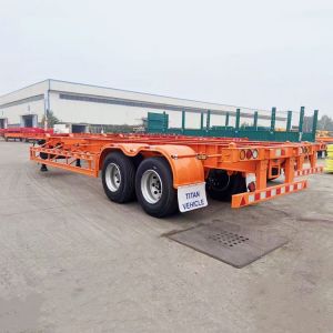 2 Axle Container Trailer Chassis