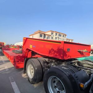 Removable Gooseneck Lowboy Trailer