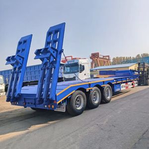 60 Ton Lowbed Trailer Truck