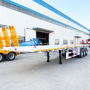 3 Axle 40 Foot Flatbed Trailer